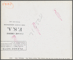 Tulare County, California. Farm Security Administration farm workers's camp. Staff of the cooperative store
