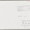 Tulare County, California. FSA (Farm Security Administration) farm workers' camp. Secretary-treasurer of the cooperative store