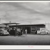 Tulare County, California. FSA (Farm Security Administration) farm workers' camp. Cooperative grocery store
