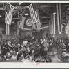 Tulare County, California. FSA (Farm Security Administration) farm workers' camp. At the President's birthday ball