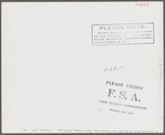 Tulare County, California. FSA (Farm Security Administration) farm workers' camp. The cooperative store