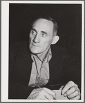 Tulare County, California. FSA (Farm Security Administration) farm workers' camp. Manager of the cooperative store