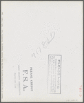 Member of the Cooperative store board at the FSA (Farm Security Administration) farm workers' community. Woodville, California