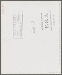 Member of the Cooperative store board at the FSA (Farm Security Administration) farm workers' community. Woodville, California