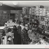 Woodville, California. FSA (Farm Security Administration) farm workers' community. Interior of the cooperative store