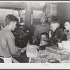 Woodville, California. FSA (Farm Security Administration) farm workers' community. Interior of the cooperative store