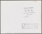 Woodville, California. FSA (Farm Security Administration) farm workers' community. Interior of the cooperative store