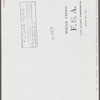 Woodville, California. FSA (Farm Security Administration) farm workers' community. Rear of the health center