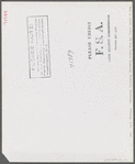 Woodville, California. FSA (Farm Security Administration) farm workers' community. Rear of the health center