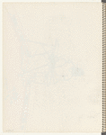 Standing figure at ironing  board