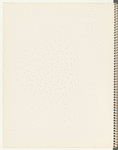 Blank sketchbook pages