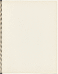 Blank sketchbook pages