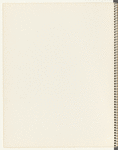 Blank sketchbook pages