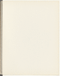 Blank sketchbook pages