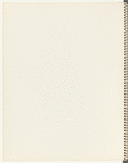 Blank sketchbook pages