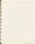 Blank sketchbook pages