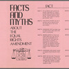 Facts and Myths about the Equal Rights Amendment 