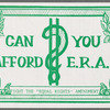 Can you afford E.R.A.?