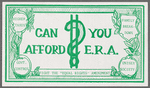 Can you afford E.R.A.?