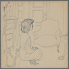 Untitled [Seated woman facing empty chair]