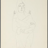 Untitled [Seated woman with folded hands]