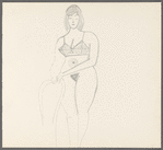 Untitled [Semi - nude - wearing bra]