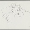 Untitled [Nude figure on bed]