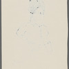 Untitled [standing figure in cardigan]