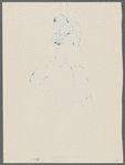 Untitled [standing figure in cardigan]