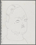 Untitled [Bust of man, facing right]