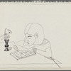 Untitled [Woman writing music]