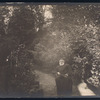 Alexander the Conjuror (Alexander Heimburger), probably at his home in Germany
