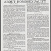 There's nothing gay about homosexuality