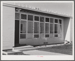 Woodville, California. FSA (Farm Security Administration) farm workers' community. Health center