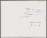 Resident doctor at the Cairns General Hospital attends boy who has been burned. FSA (Farm Security Administration) farm workers' community. Eleven Mile Corner, Arizona