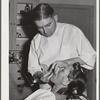 Dental clinic at the Cairns General Hospital at the FSA (Farm Security Administration) farm workers' community. Eleven Mile Corner, Arizona