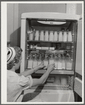 Formula for the babies in the nursery at the Cairns General Hospital at the FSA (Farm Security Administration) farm workers' community. Eleven Mile Corner, Arizona