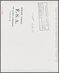 Eleven Mile Corner, Arizona. Cairns General Hospital, FSA (Farm Security Administration) farm workers' community. NYA (National Youth Administration) girl who lives in the resident center working in the laundry