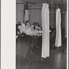 In the women's ward at the Cairns General Hospital at the FSA (Farm Security Administration) farm workers' community. Eleven Mile Corner, Arizona