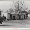 Phoenix, Arizona. Camelback Farms, FSA (Farm Security Administration) project. Neighbors meeting at one of the houses