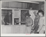 Pinal County, Arizona. Defense training project, U.S. Department of Education. Checking in the tools at the welding school