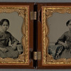 Double Portrait of Maritcha Lyons and Younger Sister Pauline Lyons