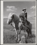 Gravelly Range, Madison County, Montana. Sheepherder