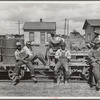 Railroad workers, Port Barre, Louisiana