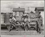 Railroad workers, Port Barre, Louisiana