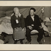 The parents of seven children. Flood refugees in Tent City, camp near Shawneetown, Illinois