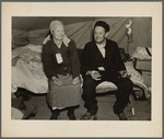 The parents of seven children. Flood refugees in Tent City, camp near Shawneetown, Illinois