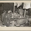 Negro flood refugees at meal time. Charleston, Missouri