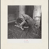 Interior of farmhouse after flood. Posey County, Indiana