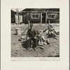 Member of the transient camp. Hagerman Lake, Michigan